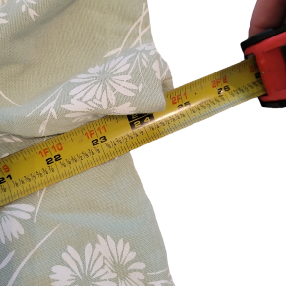 Draper's & Damon's Tropical Green Dress with Button Up Size XL - Picture 4 of 14